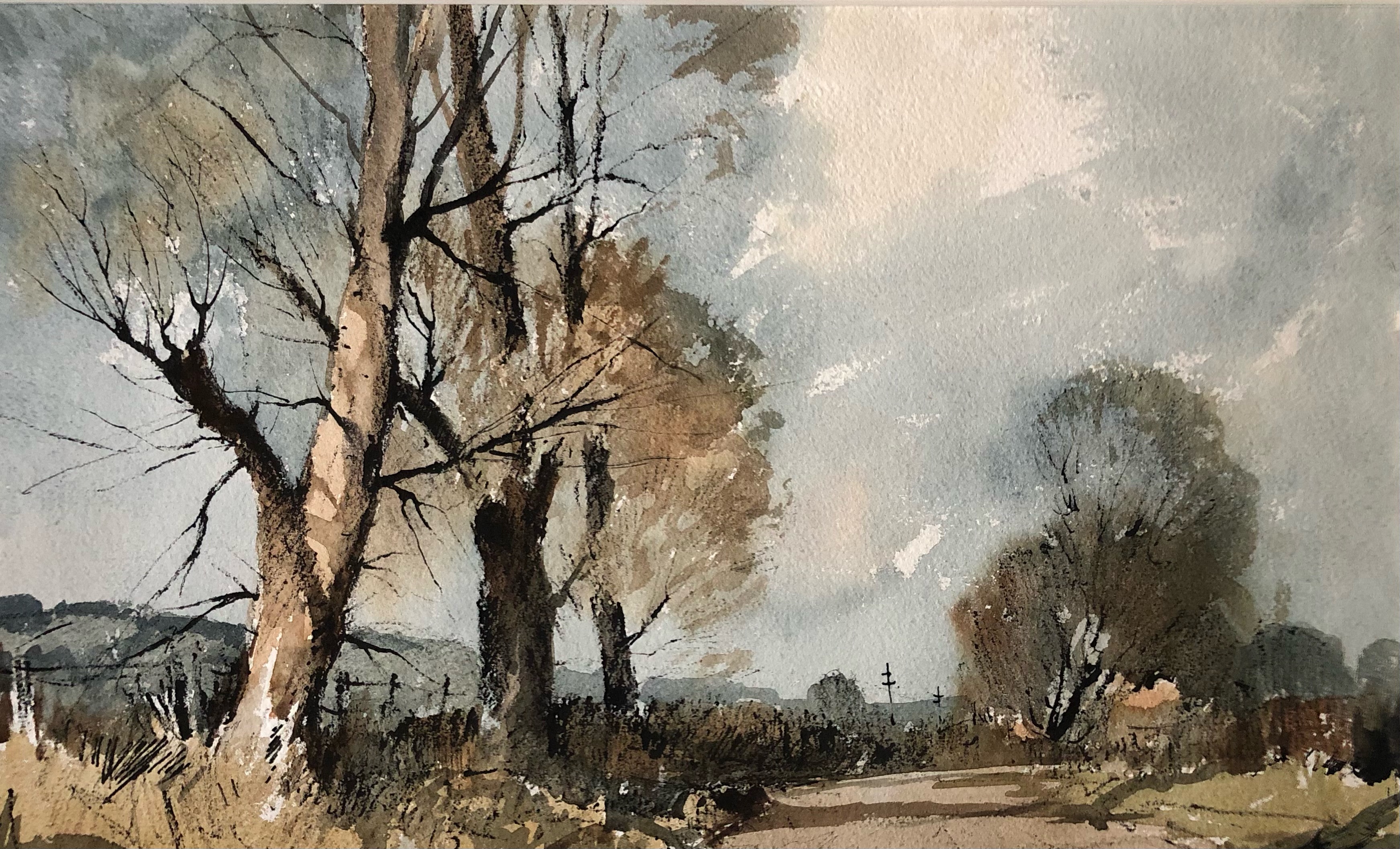 A Dorset Lane, Winter