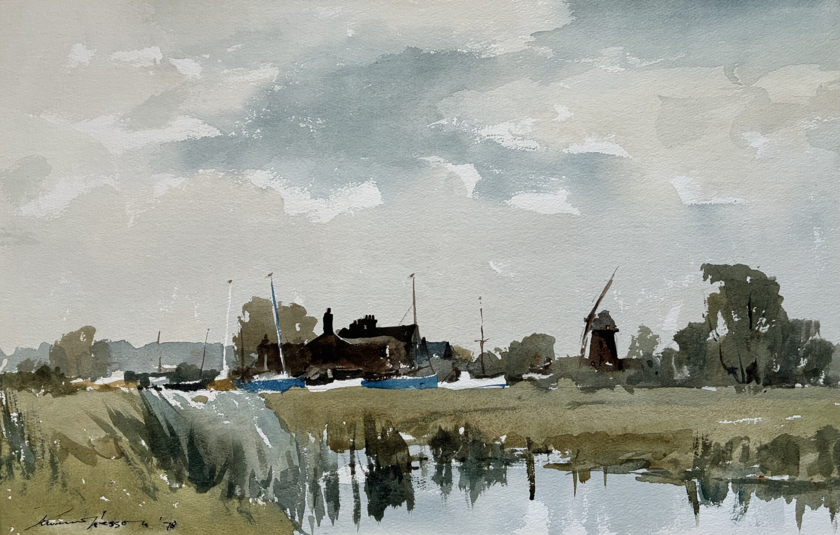 Near Martham Broad , Norfolk