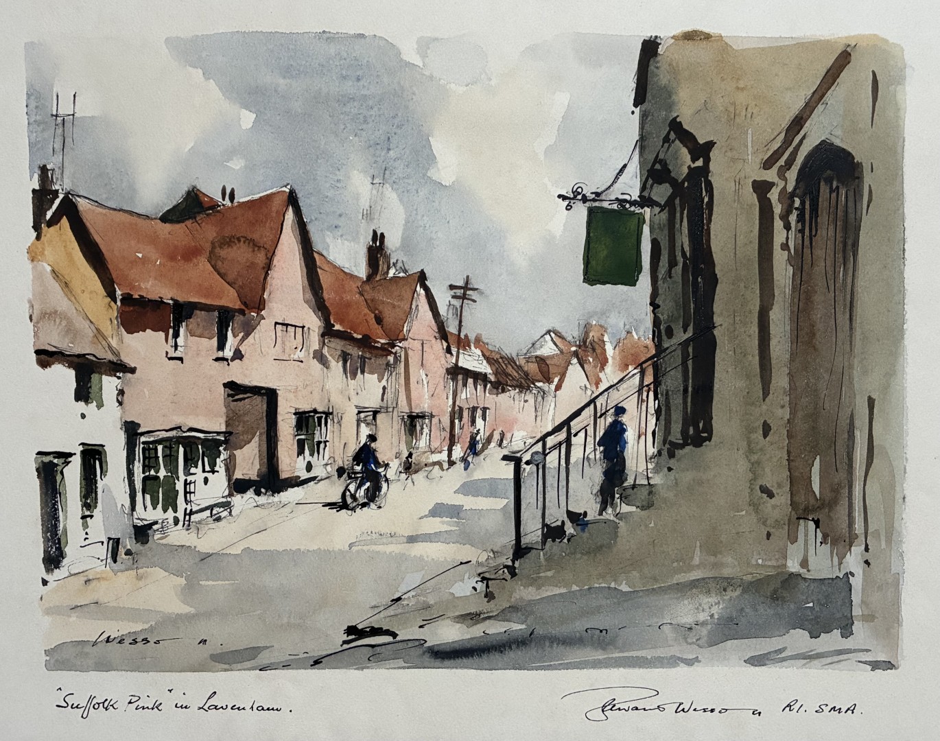 Suffolk Pink in Lavenham , Suffolk